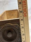 Vintage Ornate Carved Wooden Sewing Machine Drawer Sewing Box 
