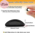 Adhesive Nose Pad  20 Pairs Eyeglass Nose Pads Stick On Silicone Anti-slip For G