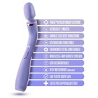 Blush Wand Silicone Smooth Back Full Body Handheld Deep Tissue Muscle Massager