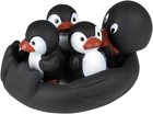 Playmaker Toys Rubber Penguin Family Floating Bath Tub Set Of 4 Toy