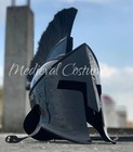 300 Wearable Spartan Helmet Medieval Leonidas Antique Black Knight Christmas Gif