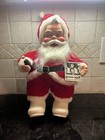 Nos Approx  1950   s-60   s Rushton Coca Cola Santa White Boots With Tag