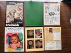 Vintage Knitting Crochet Pattern Books Fleisher Bear Brand Brunswick Quilting