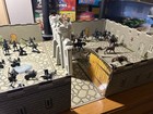 Marx Fighting Knights Carry All Medieval Play Set Vintage 1968 4635