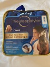 The Sleep Styler Mini 12-pack Hair Rollers Blue Foam Heatless Curls Shark Tank