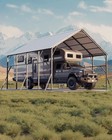 20x20 Ft Metal Carport Kit  Vertical Roof Car Port  Rv   Tractor Shelter