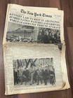 Lot Vintage New York Times Newspapers Jfk John Kennedy Assassination 1963 1964