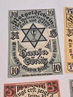 Austrian Anti Semitic Bund Jewish Notgeld Notes Currency Money Ww2 Wwii German