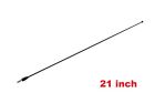21  Black Stainless Antenna Mast Power Radio Am fm For Ford Mustang 1979-2009