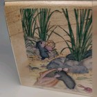 House Mouse Stampabilities Rubber Stamp   Seaside Fun   Mice Rare House Mouse