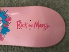 Rare Rick And Morty Primitive Skateboard Deck 8 0