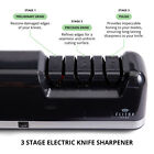 Elitra Home Professional Electric Knife Sharpener  3 Stage Chef Knife Sharpening