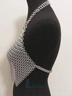 Chain Mail Top For Women     Chainmail Bra Armor   Handmade Medieval Larp Costume