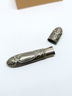 Antique Sterling Silver Needle Case For Sewing  Finely Crafted Sewing Box