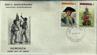 Fleetwood Fdc Honoring America s Bicentennial Dominica 2 Covers 