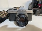 Vintage Pentax K1000 Film Camera 35mm Bundle With 5 Lens In Cases Lot Japan