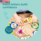 Melissa   Doug Self-correcting Alphabet Wooden Puzzles With Storage Box  52 Pcs 