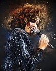    whitney Houston    Legendary Female Artist Famous Celebrity 8x10 Print    stunning   