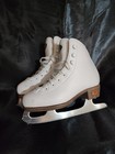 Riedell Girls Figure Ice Skates Model 21 With Blades Size 11 White