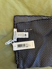 Nwt Eton 100  Silk Polka Dot Pocket Square Blue white  brand New 
