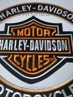 Harley Davidson Set Of 3 Rockers Shield Patch Embroidered Motorcycle Iron sew On