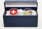 Switzerland Souvenir Boxed Shot Glass Set  set Of 2 