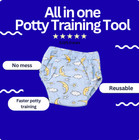 Potty Training Underwear 6 Packs Absorbent Toddler Training Pants For Boys A   