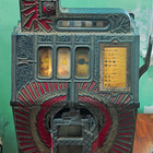 5   Mechanical 3-reel Slot Machine Cabinet W  Side Handle Eagle Design