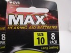 16 Pcs  Cvs Hearing Aid Batteries Size 10  2  8 Packs Free Shipping Exp 2 2026