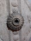 Large 24 5x17 5    Antique Vtg Plaster Deco Flush Mount Ceiling Light Sconce 1910