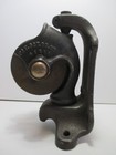 Antique Large Swiveling Cast Iron Pulley With Wooden Wheel Nmco Pat  May 24  87