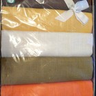 Set Of 6 Made In Ireland Napkins Vintage Sealed Linen Cotton Thanksgiving Fall 