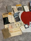 Vintage Japanese Train Railroad Memorabilia Antique Lot Japan Railways