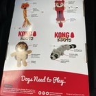 Kong Play Pack Plush Squeaky Dog Toy 4 Pieces