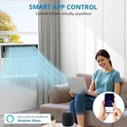 8000 Btu Window Air Conditioner Wifi Energy Efficient Cooling 6modes For Bedroom