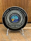 Florida Highway Patrol Fhp Challenge Coin  2 5   Heavy 3d  State Trooper Coin