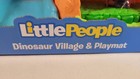 Fisher-price Little People Dinosaur Village   Play Mat Playset New