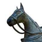 Thai  Burma Bronze  Bodhisattva Riding Horse 9    Length X 10    Height