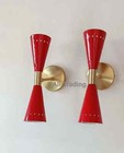 Wall Sconce Diabolo Pair Of Modern Italian Wall Lights Wall Fixture Lamps