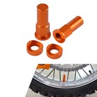 Cnc Rim Lock Nuts   Washers Anodized For Ktm Exc Excf Xc Sx Sxf