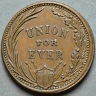 1863 176 271a Patriotic Civil War Token Ef