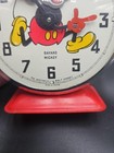  vintage 1960s Bayard Disney Mickey Mouse Animated Windup Alarm It Tickssee Note