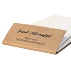 Linen Handrolled 15  X 15  Pocket Square Hanky - White