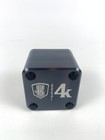Karas Kustoms Cube Pen Holder 4k Machined Aluminum 4 Hole Desk Block