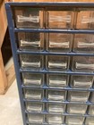 Raaco Metal Storage Organizer 45 Drawers Vintage Parts Bin Cabinet Denmark
