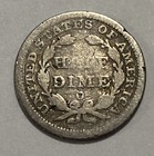 1848 O - Seated Liberty Half Dime - Exact Coin Imaged  sl101
