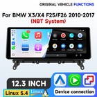 12 3  Touch Screen For Bmw X3 X4 F25 F26 2013-2017 Nbt W  Carplay   Android Auto