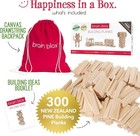 Brain Blox Wooden Blocks Montessori Hands-on Learning Stem Homeschool 300 Pieces