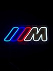 Bmw M Logo Neon Sign 31x12 In - Bmw Logo Neon Light - Bmw M Logo  Neon Led Sign