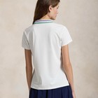 Rlx Ralph Lauren Women s Tailored Fit Golf Polo Shirt White Lightweight